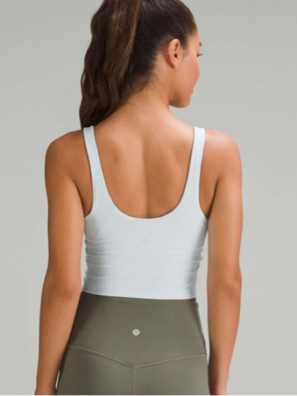 lululemon Ribbed Align Tank Powder Blue - Picture 2 of 6